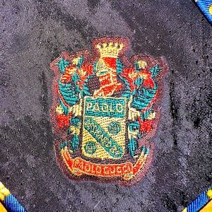 Gucci Psolo Gucci silk necktie tie VG condition